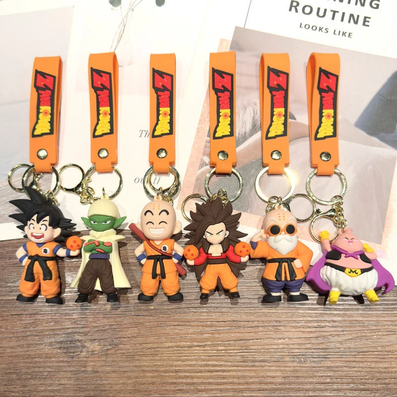 Dragon Ball Z 3D Keychain Set Anime Goku Krillin Master Roshi Piccolo Buu Anime Character Bag Charm Backpack Pendant Car Key
Dragon Ball Z 3D Keychain Set Anime Goku Krillin Master Roshi Piccolo Buu Anime Character Bag Charm Backpack Pendant Car Key