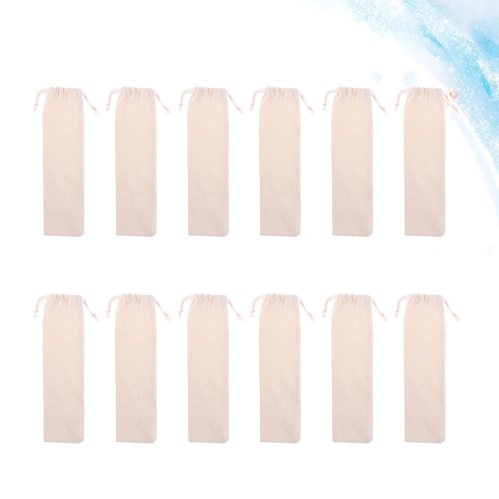 12 PCS Cutlery Organizer Pouch Bag Drinking Straw Storage Carrying Case Drawstring Travel
12 PCS Cutlery Organizer Pouch Bag Drinking Straw Storage Carrying Case Drawstring Travel