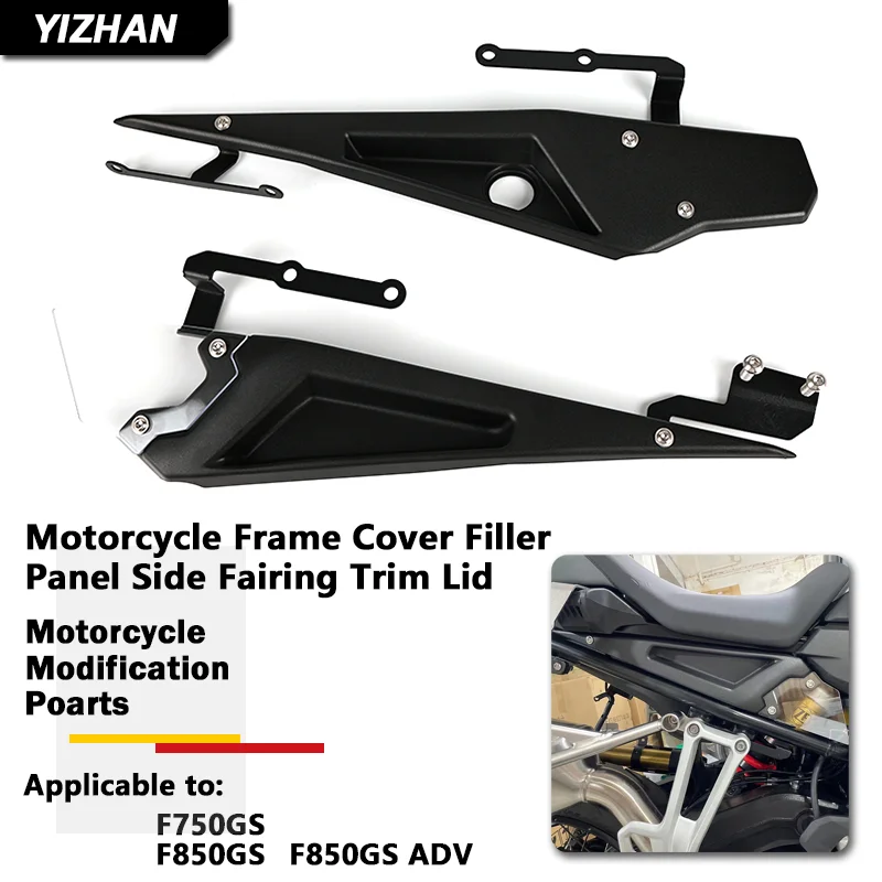 Motorcycle Side Frame Cover Fairing Filler Panel Trim Lid For BMW F850GS Adventure F750GS F 850 GS 750 F850 Adv F750 2018-2023
Motorcycle Side Frame Cover Fairing Filler Panel Trim Lid For BMW F850GS Adventure F750GS F 850 GS 750 F850 Adv F750 2018-2023