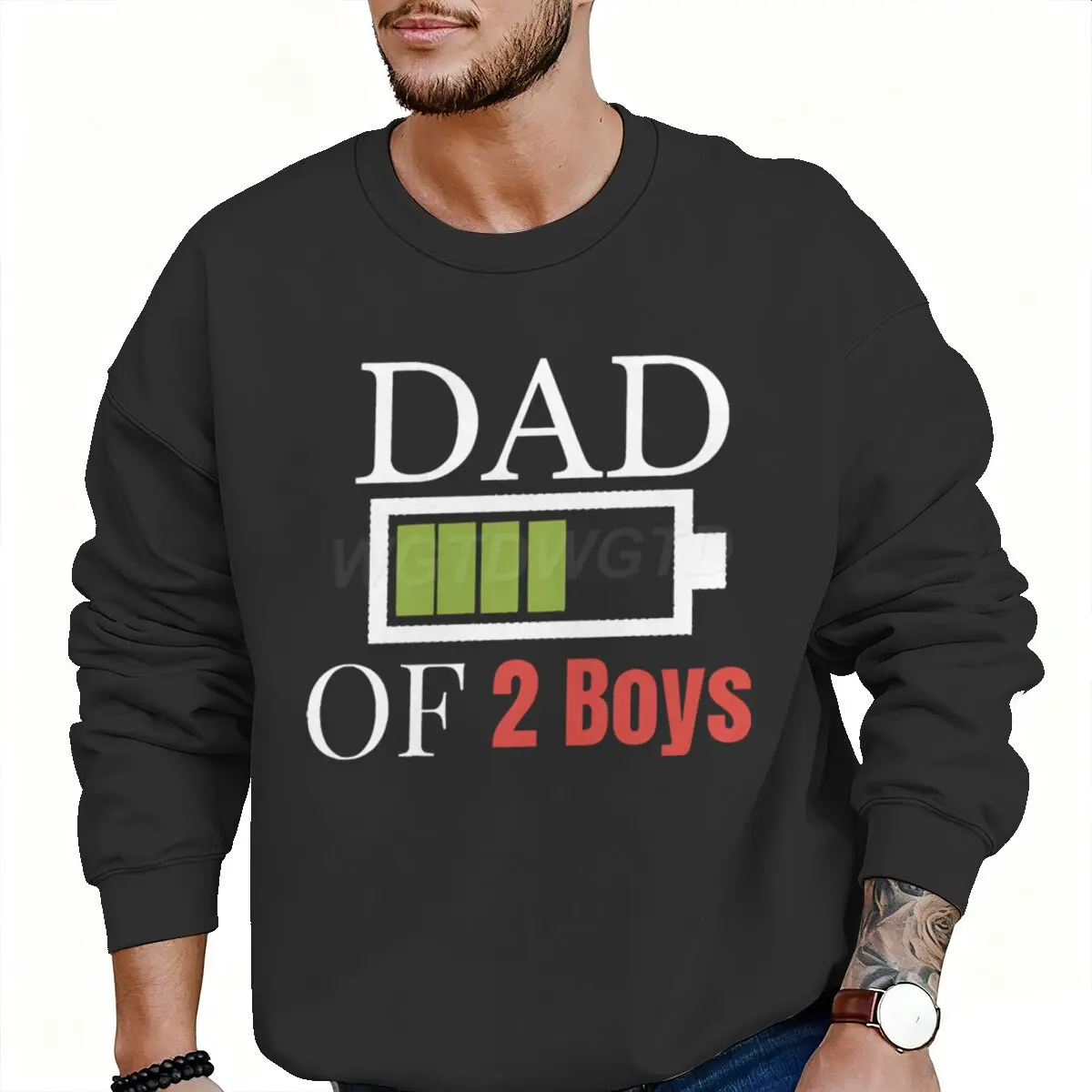 Father's Day Gift Sweatshirt Men's "Dad of 2 Boys" Battery Graphic Pullover Funny Dad Battery Sweatshirts Men's Clothing
Father's Day Gift Sweatshirt Men's "Dad of 2 Boys" Battery Graphic Pullover Funny Dad Battery Sweatshirts Men's Clothing