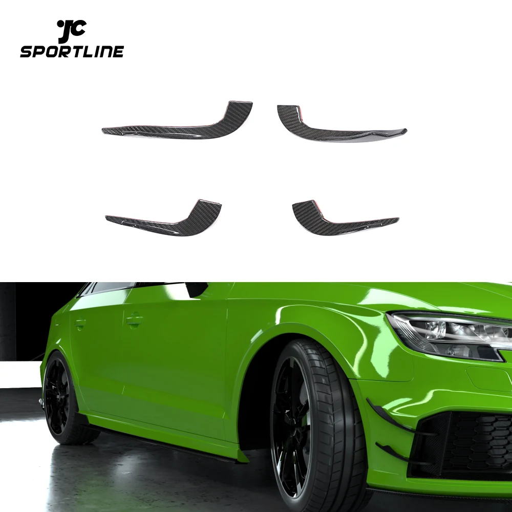 Плавники JC Sportline RS3 из углеродного волокна, передние плавники для Audi RS3 8V седан 2017-2019
Плавники JC Sportline RS3 из углеродного волокна, передние плавники для Audi RS3 8V седан 2017-2019