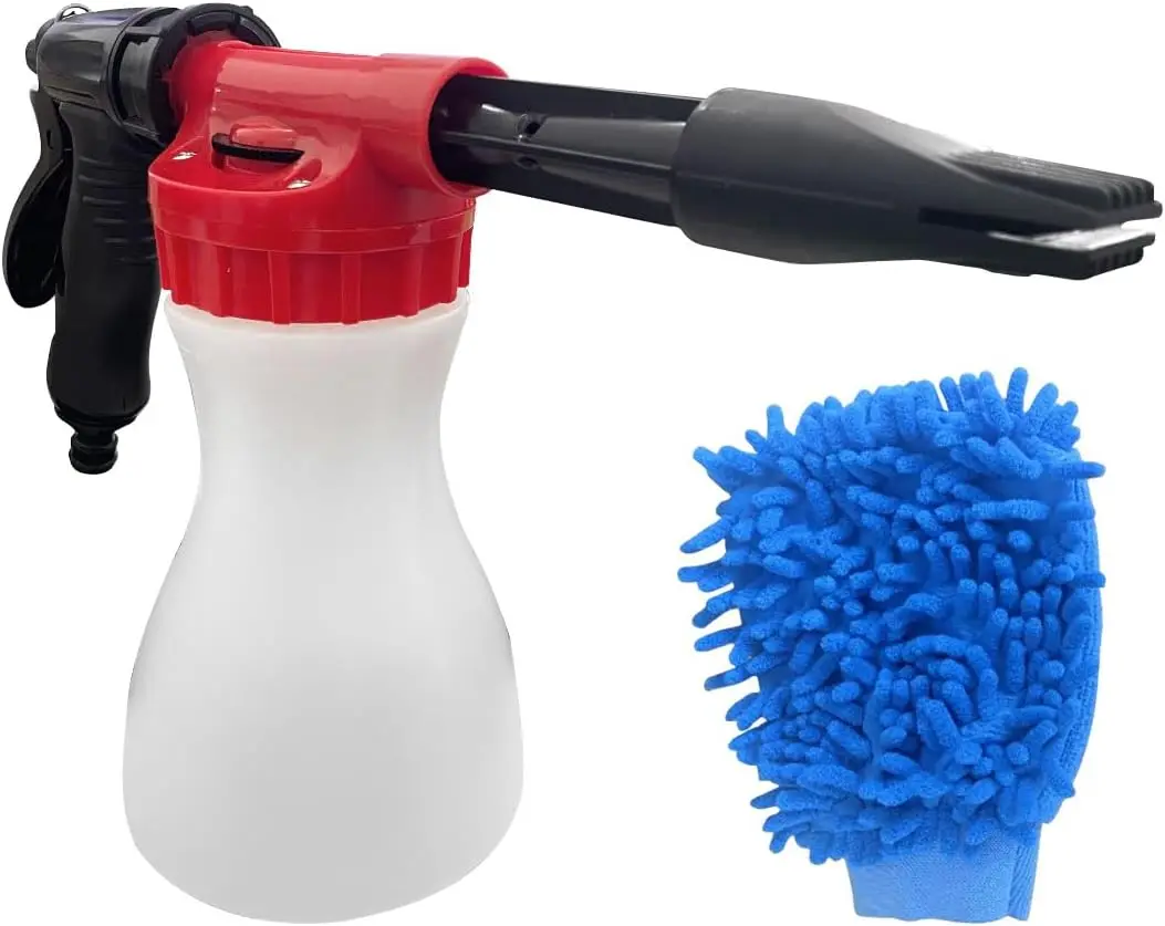 Car Foam Gun, Adjustable Ratio Foam Car Washer Sprayer, Car Soap Gun Fit Low Water Pressure Standard Garden Hose, Foam Car
Car Foam Gun, Adjustable Ratio Foam Car Washer Sprayer, Car Soap Gun Fit Low Water Pressure Standard Garden Hose, Foam Car