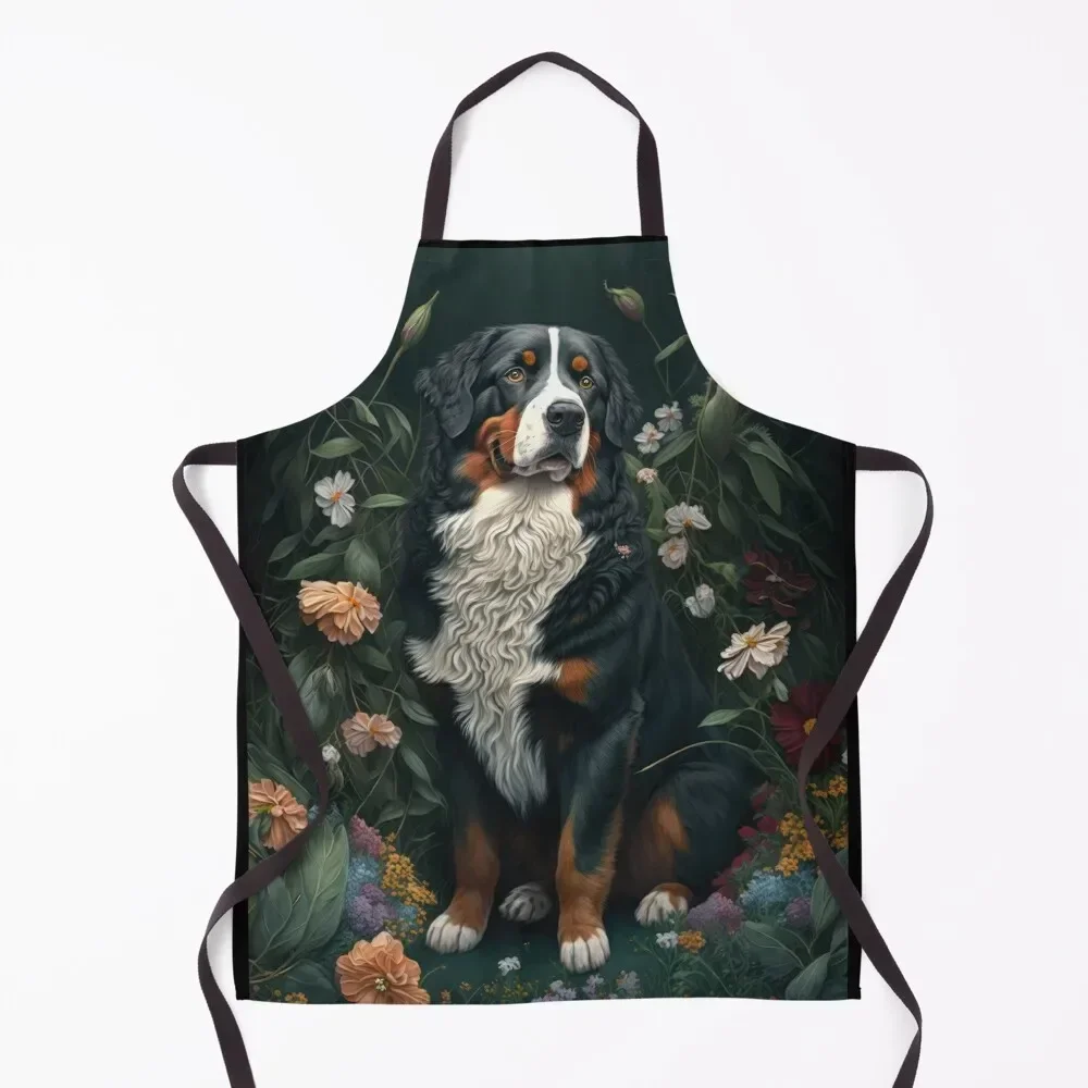 Bernese Mountain Dog with Flowers Apron Kitchen accessories Cooking Clothes professional hairdressing Women's Dresses Apron
Bernese Mountain Dog with Flowers Apron Kitchen accessories Cooking Clothes professional hairdressing Women's Dresses Apron