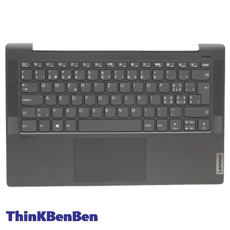 SWS Swiss Black Keyboard Upper Case Palmrest Shell Cover For Lenovo Ideapad 5 14 14IIL05 14ARE05 14ALC05 14ITL05 5CB1A14088
SWS Swiss Black Keyboard Upper Case Palmrest Shell Cover For Lenovo Ideapad 5 14 14IIL05 14ARE05 14ALC05 14ITL05 5CB1A14088