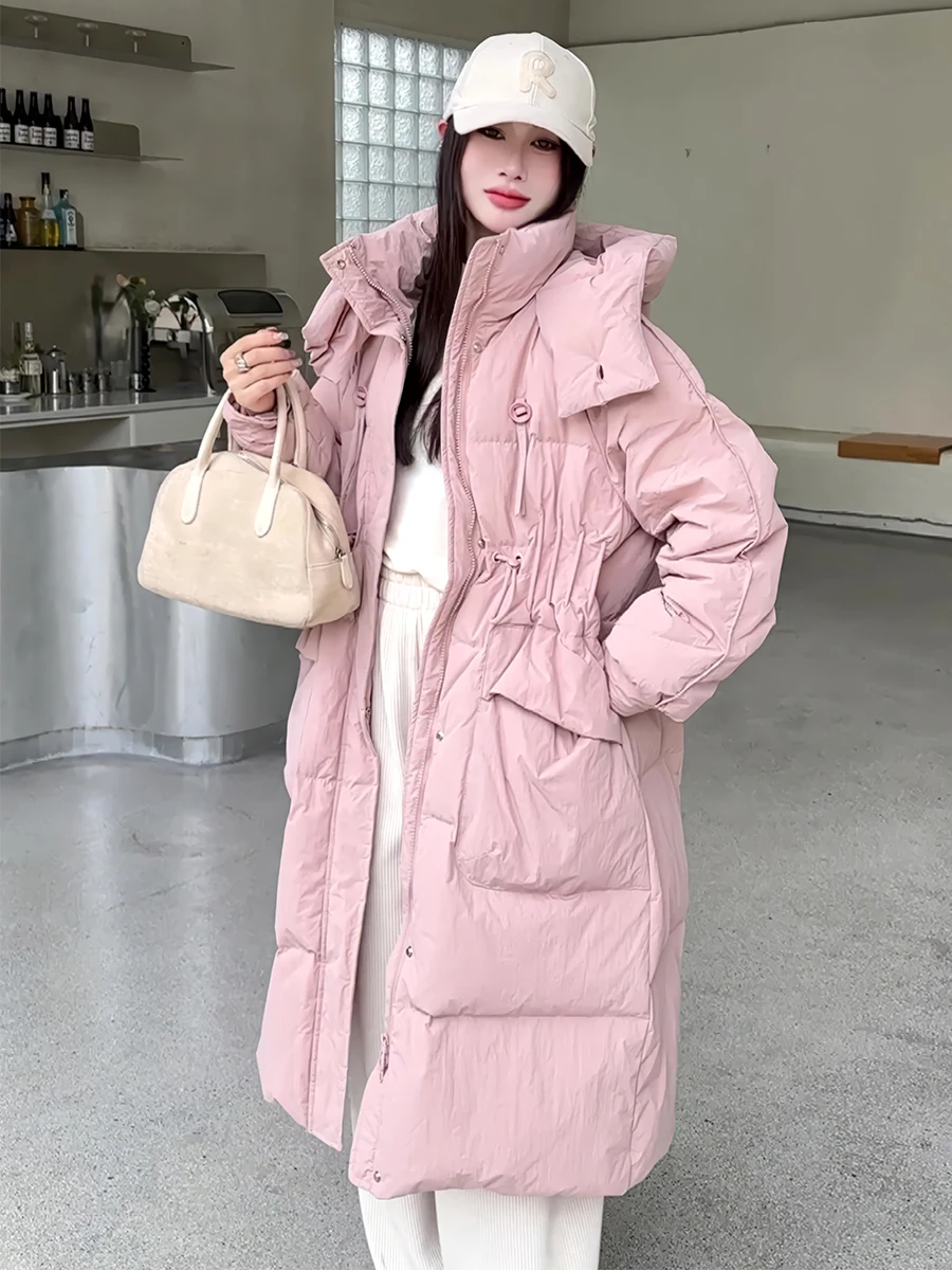 Зима 2025: Новая модная женская удлиненная куртка-пуховик с капюшоном, утепленная, морозостойкая, белая, класса люкс
Зима 2025: Новая модная женская удлиненная куртка-пуховик с капюшоном, утепленная, морозостойкая, белая, класса люкс