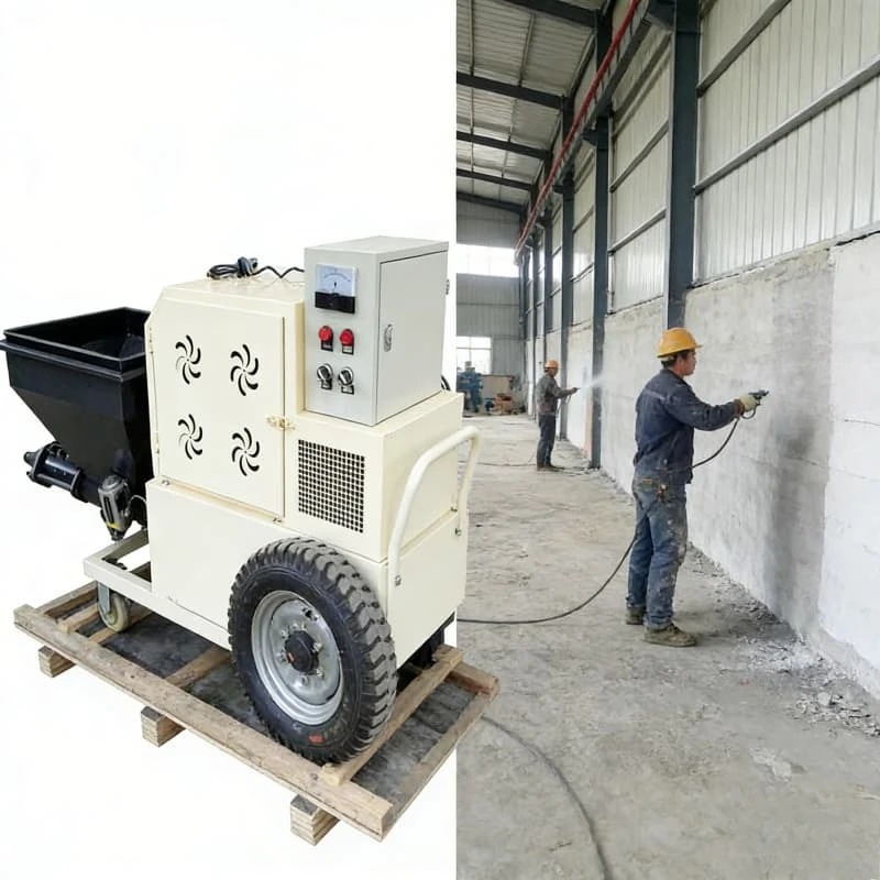 Mortar Spraying Pump Multi Project Sprayer Suitable for Various Wall Types Concrete Brick for Construction Teams Customized Sale
Mortar Spraying Pump Multi Project Sprayer Suitable for Various Wall Types Concrete Brick for Construction Teams Customized Sale