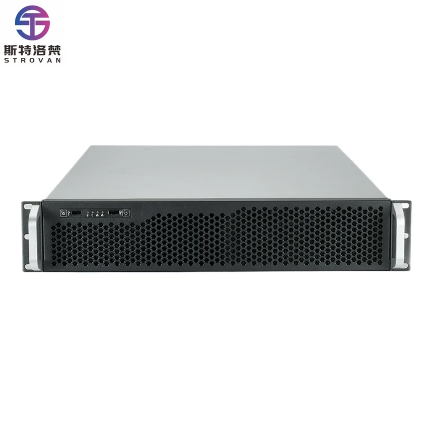 2u600 Industrial Server Chassis Sheet Metal Casing Cabinet Chassis Server Case Rack Mount Case Industrial Computer case