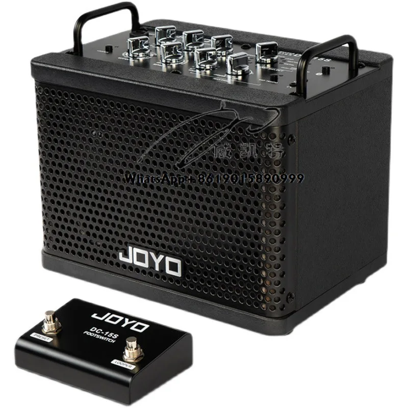 Hot Selling DC-15S Digital Rechargeable Speaker Chorus Flanger Phaser Tremolo Effect Outdoor Live Electric Guitar Amplifier
Hot Selling DC-15S Digital Rechargeable Speaker Chorus Flanger Phaser Tremolo Effect Outdoor Live Electric Guitar Amplifier