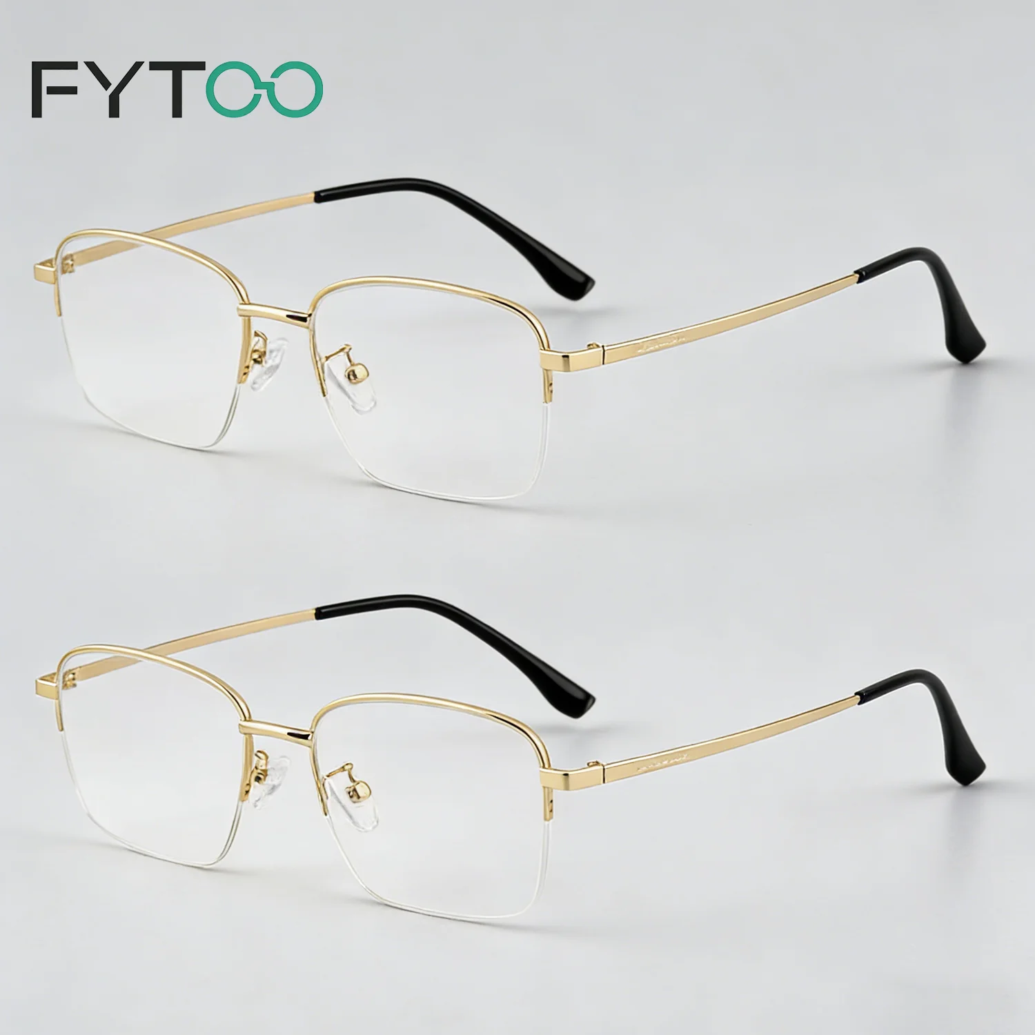 FYTOO Титановые очки 10 г, 4 цвета, без рецепта, деловая полуоправа, мужские повседневные офисные модные очки Y8008
FYTOO Титановые очки 10 г, 4 цвета, без рецепта, деловая полуоправа, мужские повседневные офисные модные очки Y8008