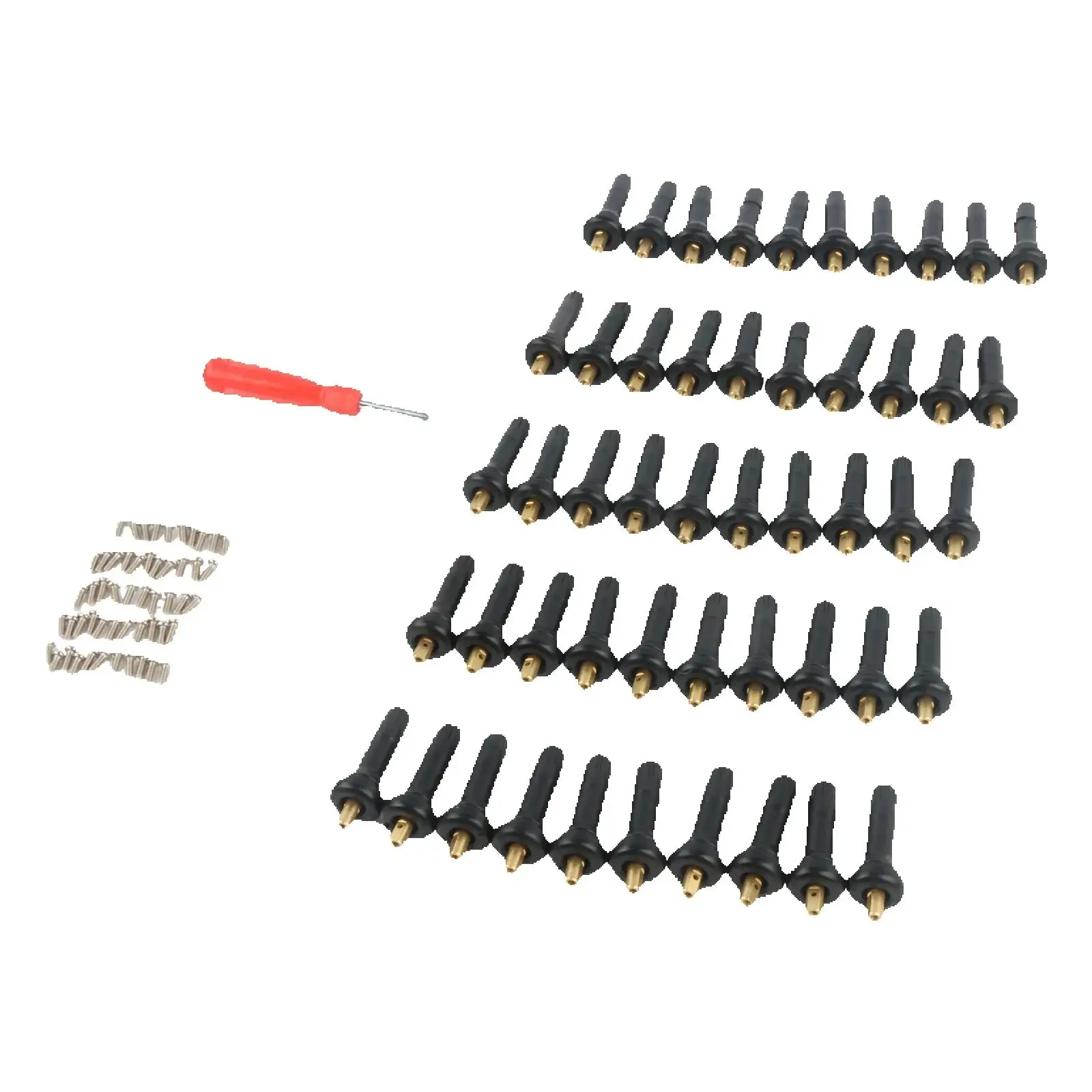 50pcs TPMS Rubber Snap-in Valve Stems FOR Ford Chevy 20008 17-20008 20018
50pcs TPMS Rubber Snap-in Valve Stems FOR Ford Chevy 20008 17-20008 20018