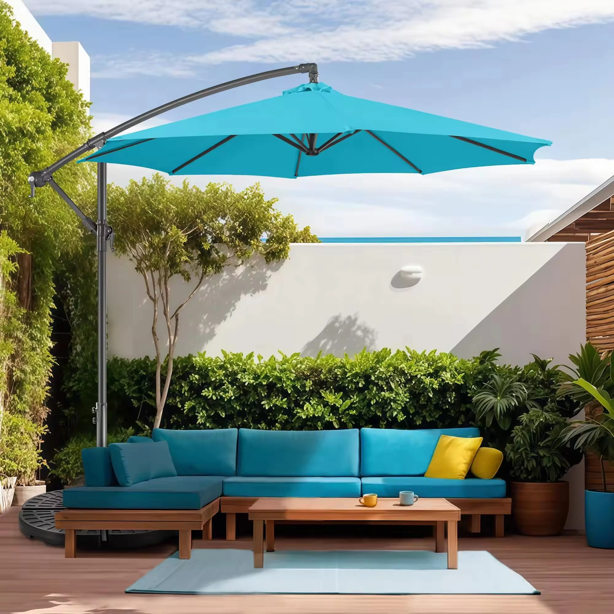 !@Outdoor Garden Restaurant UV Waterproof Banana Umbrella Canvas Parasol Patio Pool Leisure Large Sunshade Umbrella
!@Outdoor Garden Restaurant UV Waterproof Banana Umbrella Canvas Parasol Patio Pool Leisure Large Sunshade Umbrella