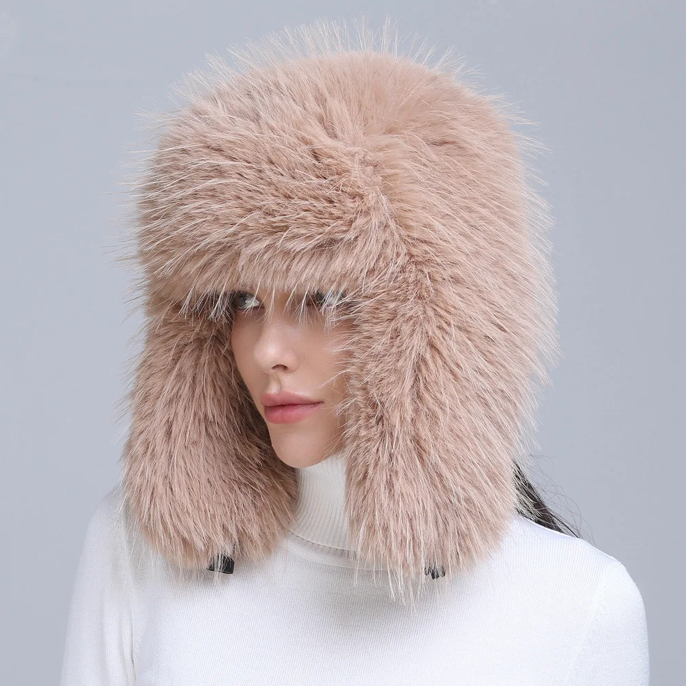 Faux Fur Hat Winter Women Furry Fluffy Snow Cap Windproof Hat Fashion Thick Warm Earmuffs Coldproof Caps Ear Protection Hat
Faux Fur Hat Winter Women Furry Fluffy Snow Cap Windproof Hat Fashion Thick Warm Earmuffs Coldproof Caps Ear Protection Hat