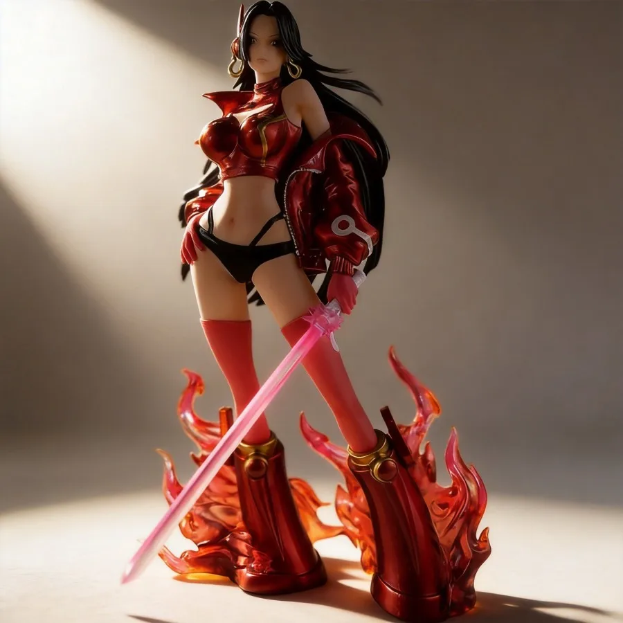 One Piece Anime Boa Hancock TMD GK Statue 26cm Collectible Figure Beauty Model Toy Desktop Decoration Red
One Piece Anime Boa Hancock TMD GK Statue 26cm Collectible Figure Beauty Model Toy Desktop Decoration Red
