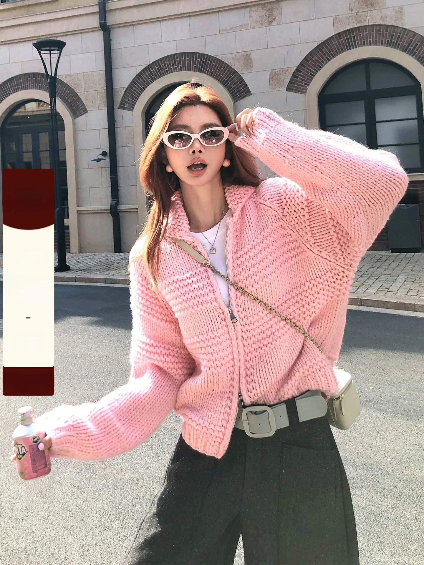 Lililiwj женский шерстяной открытый кардиган с двойной молнией, ручная вязка, повседневный свободный крой, осенне-зимний свитер, джет
Lililiwj женский шерстяной открытый кардиган с двойной молнией, ручная вязка, повседневный свободный крой, осенне-зимний свитер, джет