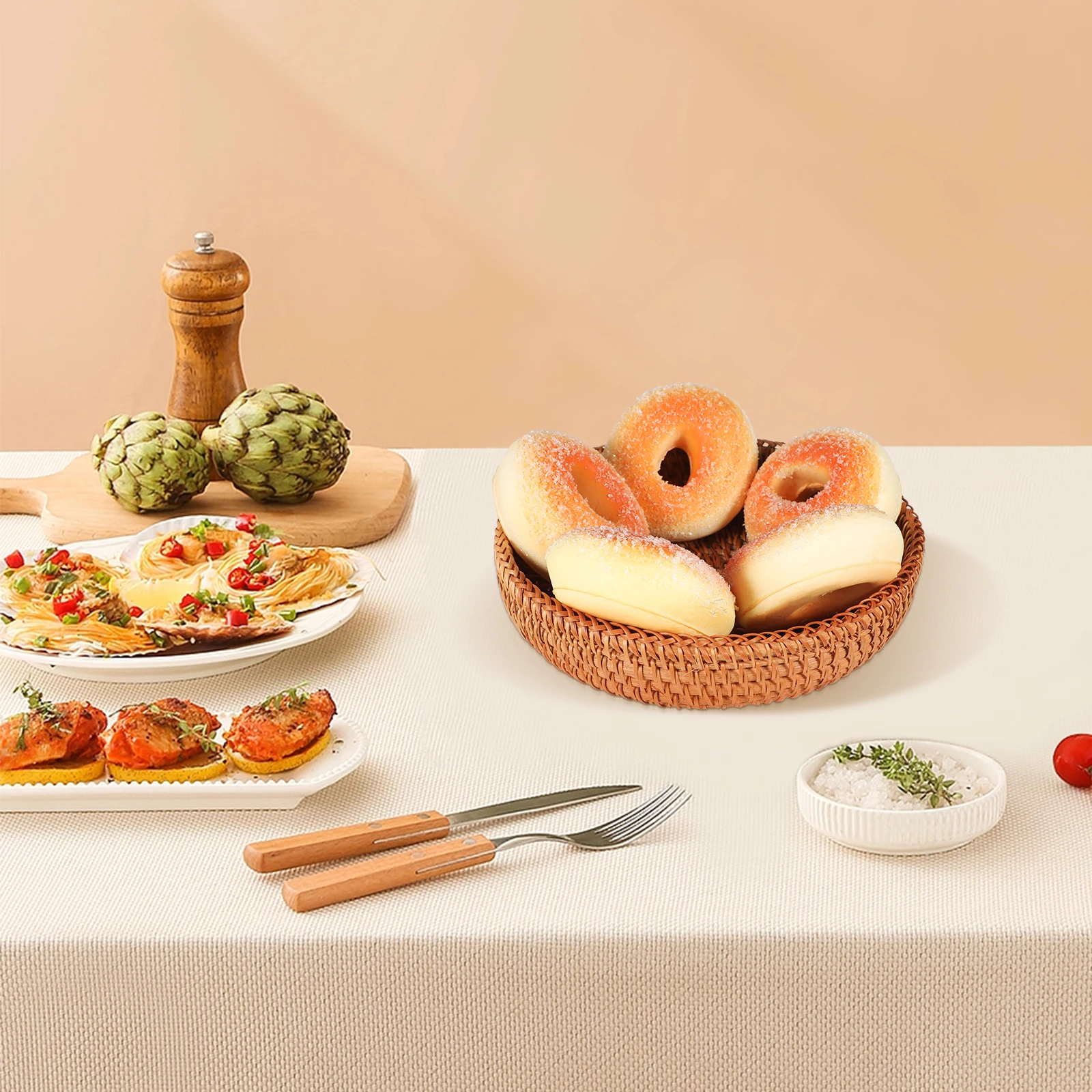 5pc Realistic Artificial Donut Bread Photo Props Creative Food Models Home Decoration Display Cabinet Montessori Toys
5pc Realistic Artificial Donut Bread Photo Props Creative Food Models Home Decoration Display Cabinet Montessori Toys