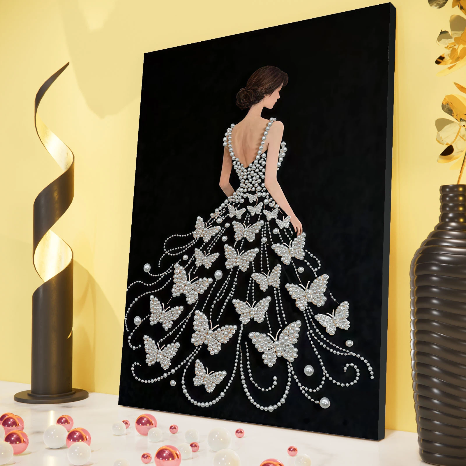 DIY Pearl Art Painting for Home Wall Decor With Frame 30x40cm (CX336)
DIY Pearl Art Painting for Home Wall Decor With Frame 30x40cm (CX336)