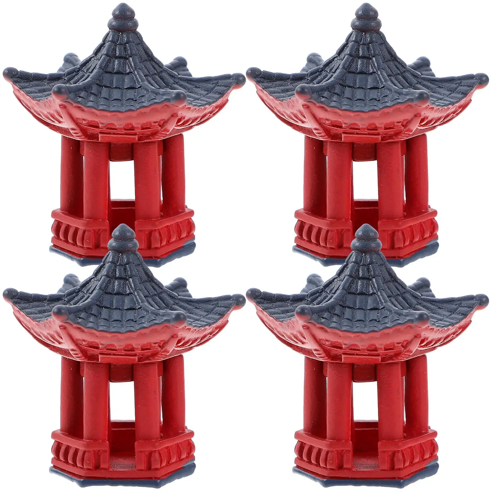 4 Pcs Miniature Pavilion Statue Resin Material Micro Landscape Ornament Fish Tank Small Garden Decoration Mini Model
4 Pcs Miniature Pavilion Statue Resin Material Micro Landscape Ornament Fish Tank Small Garden Decoration Mini Model