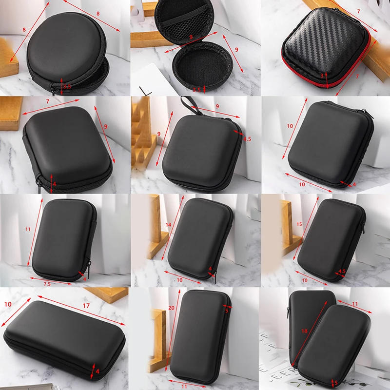 Artificial Leather Digital Storage Bag Portable Earphone Charger Cable U Disk Mini 3C Gadget Organizer Case Artificial Leather Digital Storage Bag Portable Earphone Charger Cable U Disk Mini 3C Gadget Organizer Case