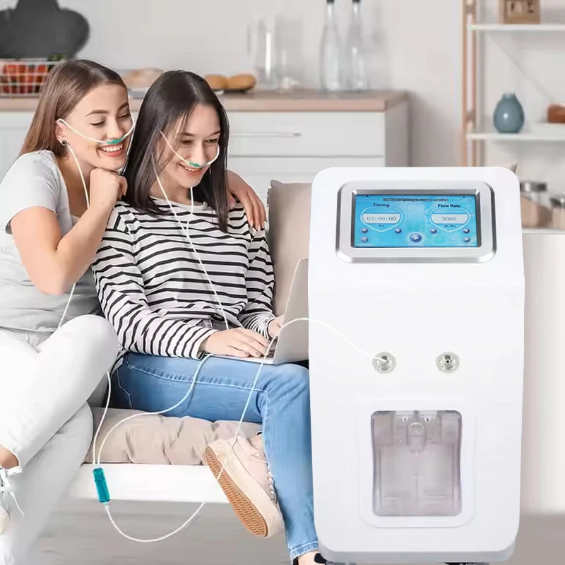 Hydrogen Inhalation Machine 1800ML 3000ML 4500ML 6000ML Hydrogen Water Generator H2 Molecular Inhaler with Nasal Suction Tube
Hydrogen Inhalation Machine 1800ML 3000ML 4500ML 6000ML Hydrogen Water Generator H2 Molecular Inhaler with Nasal Suction Tube