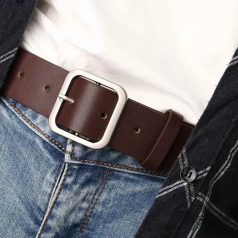 Wide Brown Leather Belt Women's Faionable Decorative Belt for Wide Leg Pants Denim High-End Feelings PU Material Alloy Bule
Wide Brown Leather Belt Women's Faionable Decorative Belt for Wide Leg Pants Denim High-End Feelings PU Material Alloy Bule