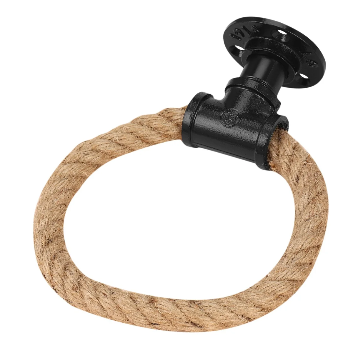 A53I Vintage Towel Rack Ring Industrial Style Wall Mount Towel Holder Iron Pipe Rope Bathroom Toilet Home Hotels Decoration
A53I Vintage Towel Rack Ring Industrial Style Wall Mount Towel Holder Iron Pipe Rope Bathroom Toilet Home Hotels Decoration