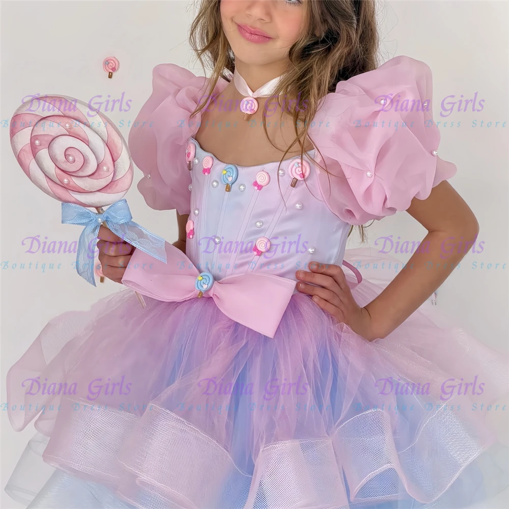 Quality Lovely Flower Girl Dress Pink Fluffy Tulle With Exquisite Candy Applique For Kids Wedding Birthday Evening Ball Gowns
Quality Lovely Flower Girl Dress Pink Fluffy Tulle With Exquisite Candy Applique For Kids Wedding Birthday Evening Ball Gowns