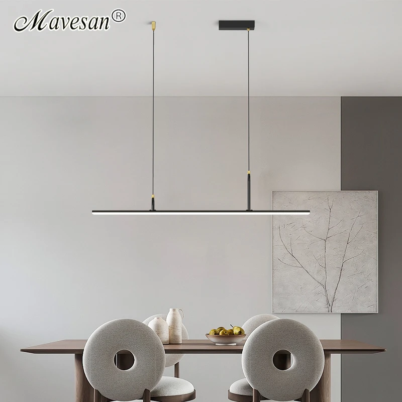 Nordic Minimalist Restaurant Pendant Lamp Bar Table Chandelier Creative Straight Line Hanging Lights Indoor Lighting Fixtures
Nordic Minimalist Restaurant Pendant Lamp Bar Table Chandelier Creative Straight Line Hanging Lights Indoor Lighting Fixtures