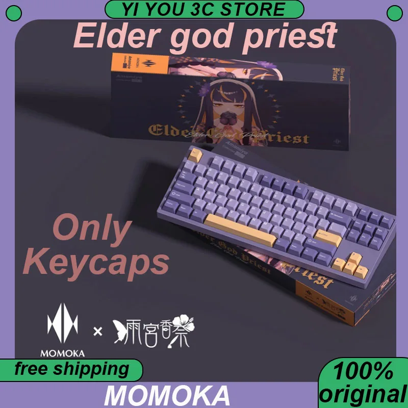 Колпачки для ключей MOMOKA PBT с тематикой старшего Бога священника, двухцветные смешанные колпачки для ключей PBT, индивидуальная механическая клавиатура с вишней, ПК с оригинальной высотой
Колпачки для ключей MOMOKA PBT с тематикой старшего Бога священника, двухцветные смешанные колпачки для ключей PBT, индивидуальная механическая клавиатура с вишней, ПК с оригинальной высотой