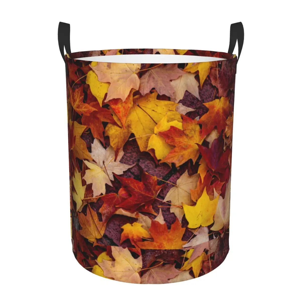Fallen Leaves Round Laundry Hamper Storage Basket Toys Clothes Organizer Bin for Home Bathroom Bedroom Dorm Nursery Decor
Fallen Leaves Round Laundry Hamper Storage Basket Toys Clothes Organizer Bin for Home Bathroom Bedroom Dorm Nursery Decor
