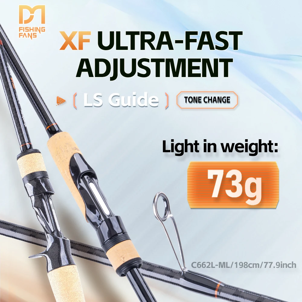 FISHINGFANS KUAISHA AA CORK HANDLE 4 AXIS TORAY CROSS CARBON 1.98m 2.04m ML M MH FISHING ROD
FISHINGFANS KUAISHA AA CORK HANDLE 4 AXIS TORAY CROSS CARBON 1.98m 2.04m ML M MH FISHING ROD