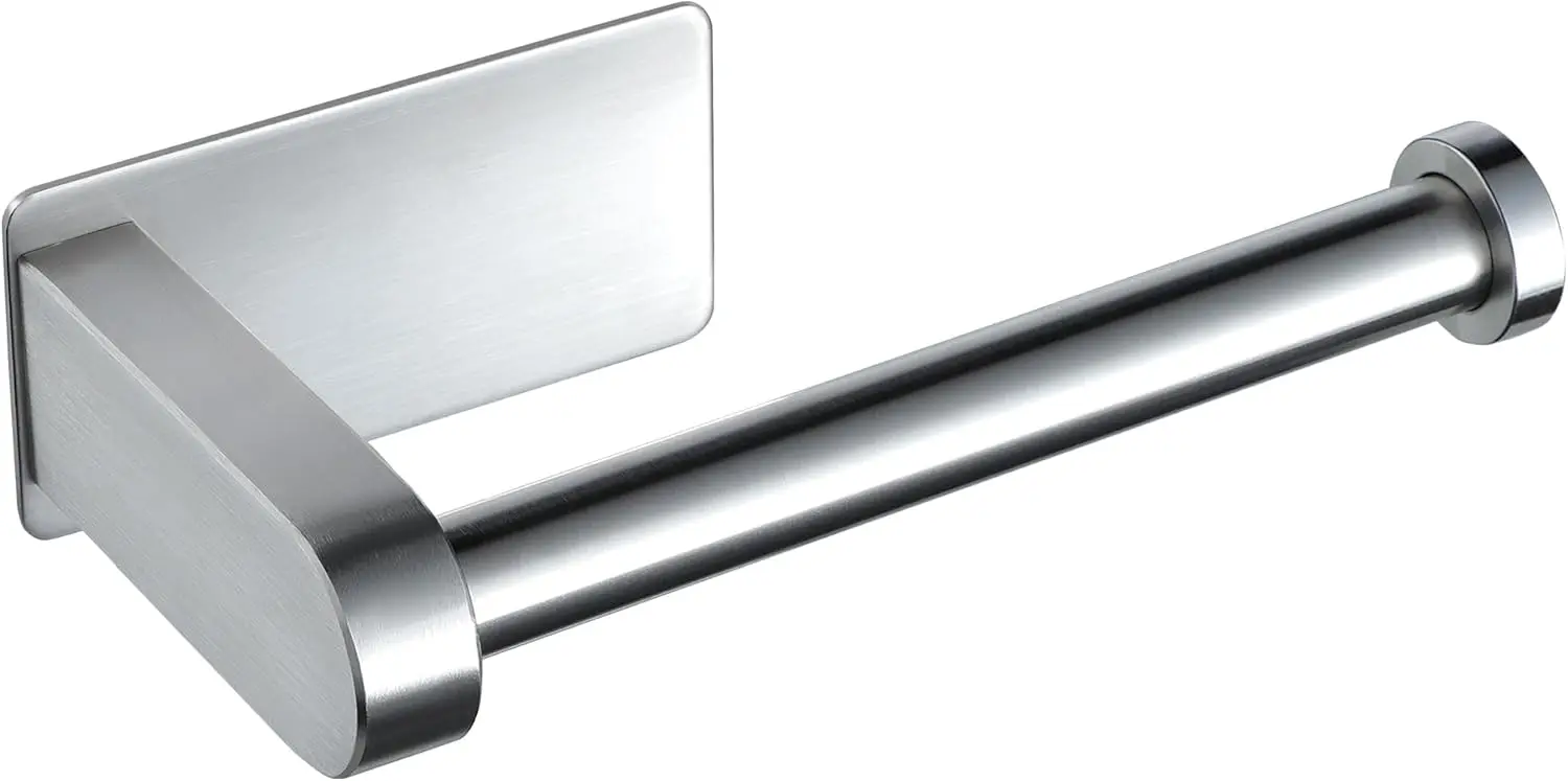 Self adhesive toilet paper holder - bathroom toilet paper holder bracket without drilling stainless steel wire drawing
Self adhesive toilet paper holder - bathroom toilet paper holder bracket without drilling stainless steel wire drawing