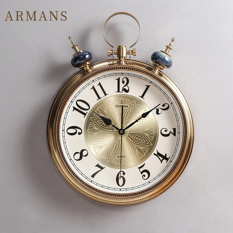 Hot Selling European Style Home Creative Wall Decoration Ceramic Modern Wall Clock
Hot Selling European Style Home Creative Wall Decoration Ceramic Modern Wall Clock