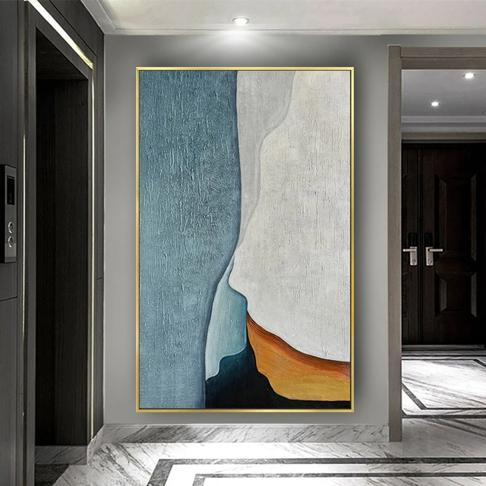 Abstract Geometric Line Shapes Grey Blue Wall Art Picture Medieval Modern Canvas Oil Painting Decor Home Living Room Sofa Back
Abstract Geometric Line Shapes Grey Blue Wall Art Picture Medieval Modern Canvas Oil Painting Decor Home Living Room Sofa Back