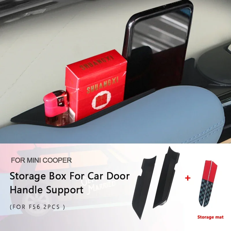 Ящик для хранения автомобильных ручек двери для Mini Cooper F56, коробка-органайзер для ключей от телефона, автомобильные аксессуары
Ящик для хранения автомобильных ручек двери для Mini Cooper F56, коробка-органайзер для ключей от телефона, автомобильные аксессуары