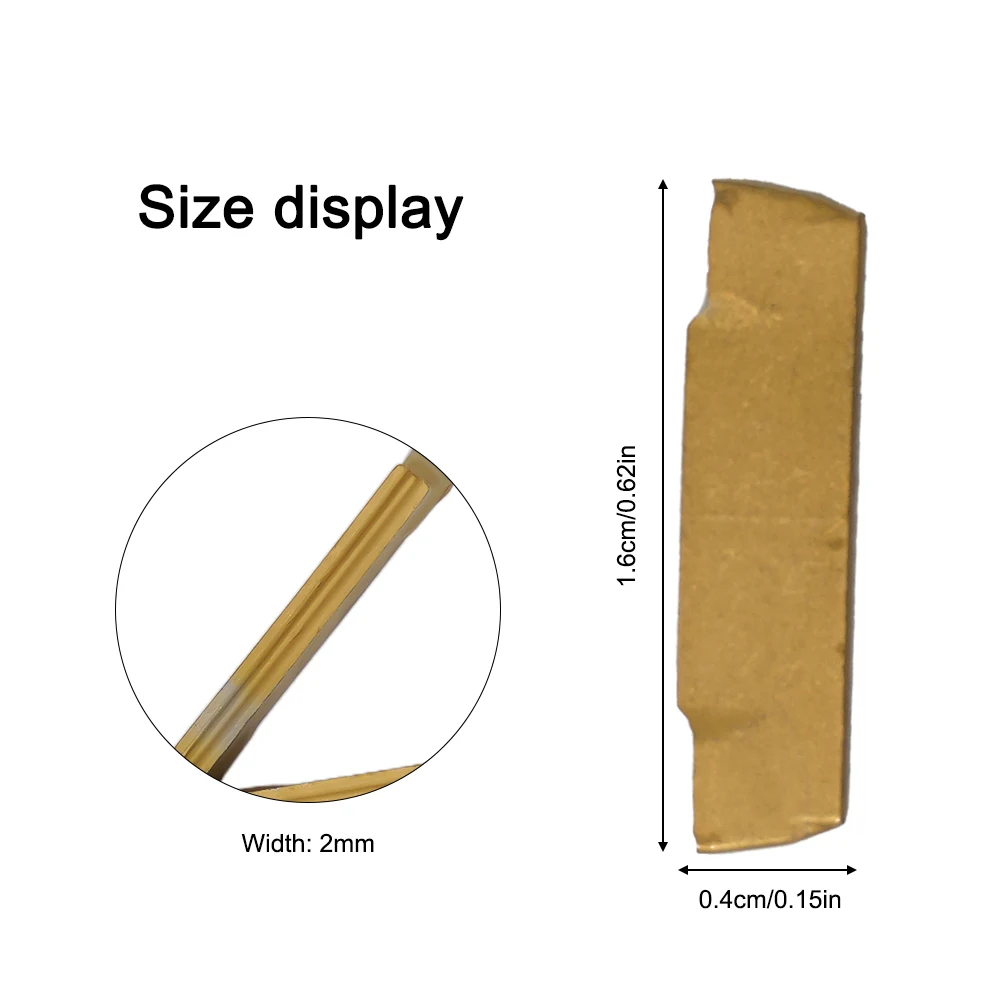 Brand New High Quality Practical Insert MGMN200-G Grooving Holder Inserts Replace Tool 10 Pcs Cemented Cut-Off
Brand New High Quality Practical Insert MGMN200-G Grooving Holder Inserts Replace Tool 10 Pcs Cemented Cut-Off