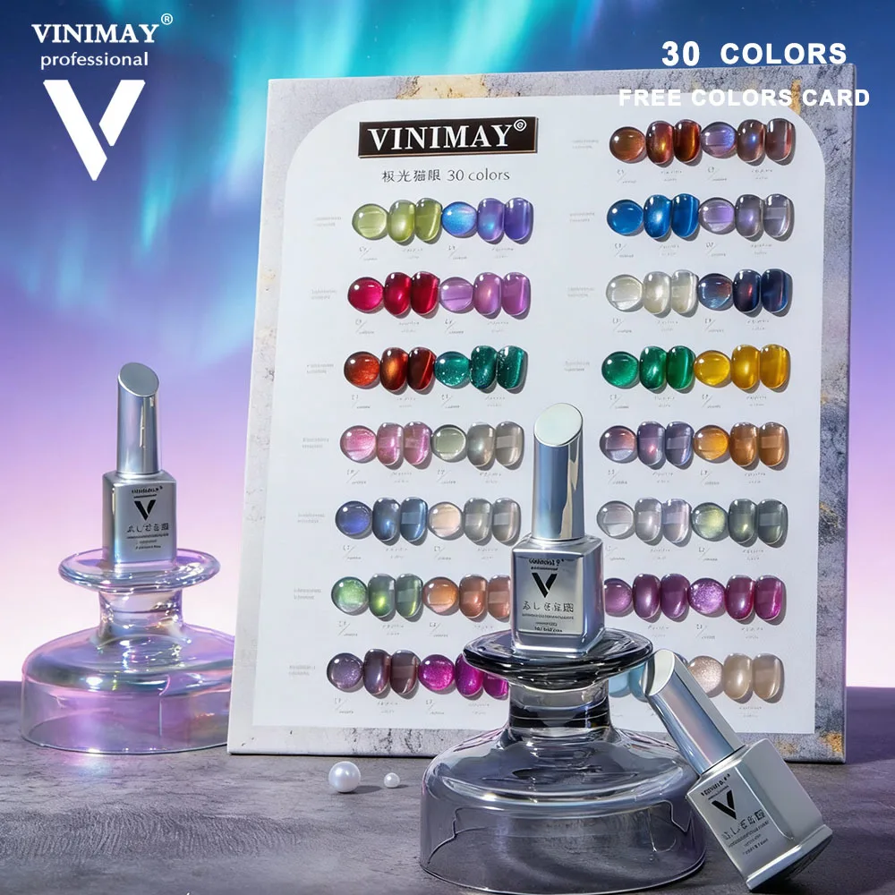 VINIMAY Aurora Magnetic Cat Eye Gel Nail Polish Set Nail UV Gel Varnish Soak Off Gelpolish Gel Varnish Nail Art Lacque Primer
VINIMAY Aurora Magnetic Cat Eye Gel Nail Polish Set Nail UV Gel Varnish Soak Off Gelpolish Gel Varnish Nail Art Lacque Primer