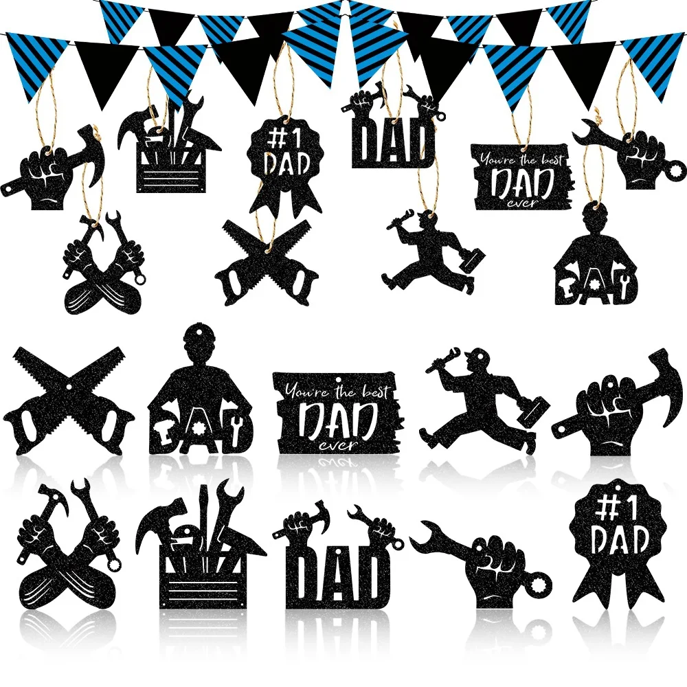 DIY Fathers Day Decorations Funny Tool Theme Hanging Ornaments Party Supplies Gift for Anniversary Thanksgiving Party
DIY Fathers Day Decorations Funny Tool Theme Hanging Ornaments Party Supplies Gift for Anniversary Thanksgiving Party