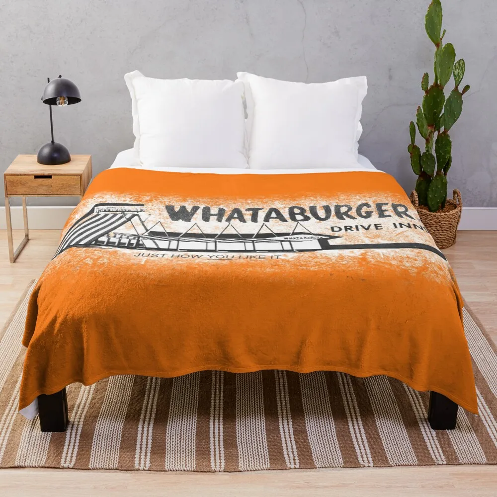 Classic WHATABURGER Drive Inn - Spicy Ketchup - Just how YOU like it TEXAS – 1968 Distressed Vintage Throw Blanket
Classic WHATABURGER Drive Inn - Spicy Ketchup - Just how YOU like it TEXAS – 1968 Distressed Vintage Throw Blanket