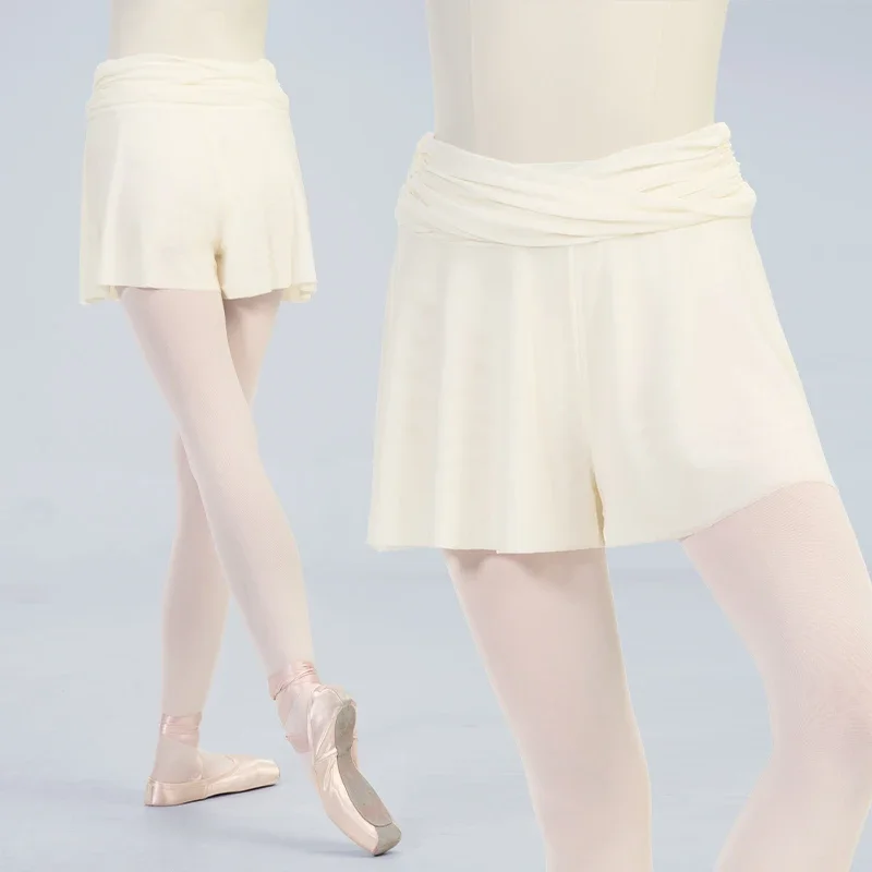 Ballet Shorts For Women, High Waist Double Layer Yoga Skirted Short Pants Girls Skate Gymnastic Soft Mesh Dance Culottes
Ballet Shorts For Women, High Waist Double Layer Yoga Skirted Short Pants Girls Skate Gymnastic Soft Mesh Dance Culottes