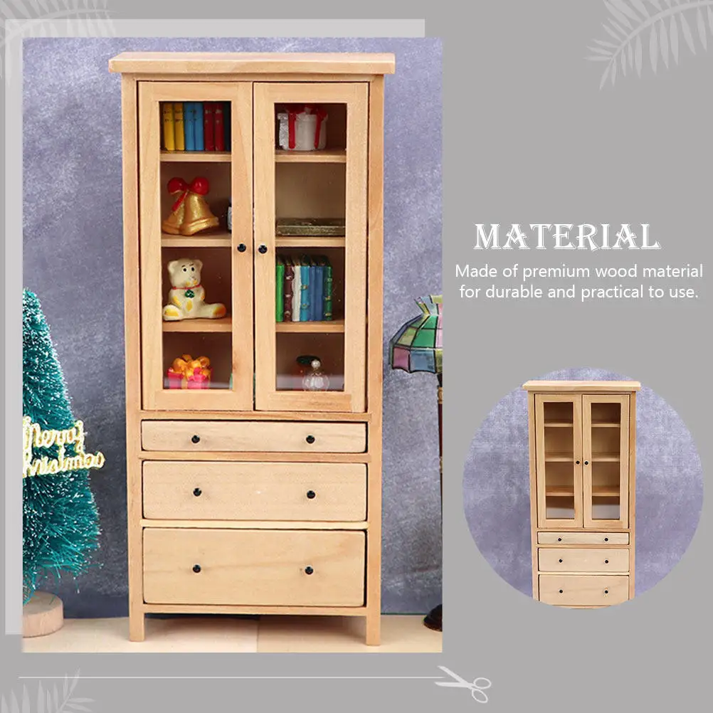 Miniature Vertical Cabinet Wooden Furniture Ornament for Mini House Supply and Room Decoration Miniature Cabinet Model
Miniature Vertical Cabinet Wooden Furniture Ornament for Mini House Supply and Room Decoration Miniature Cabinet Model