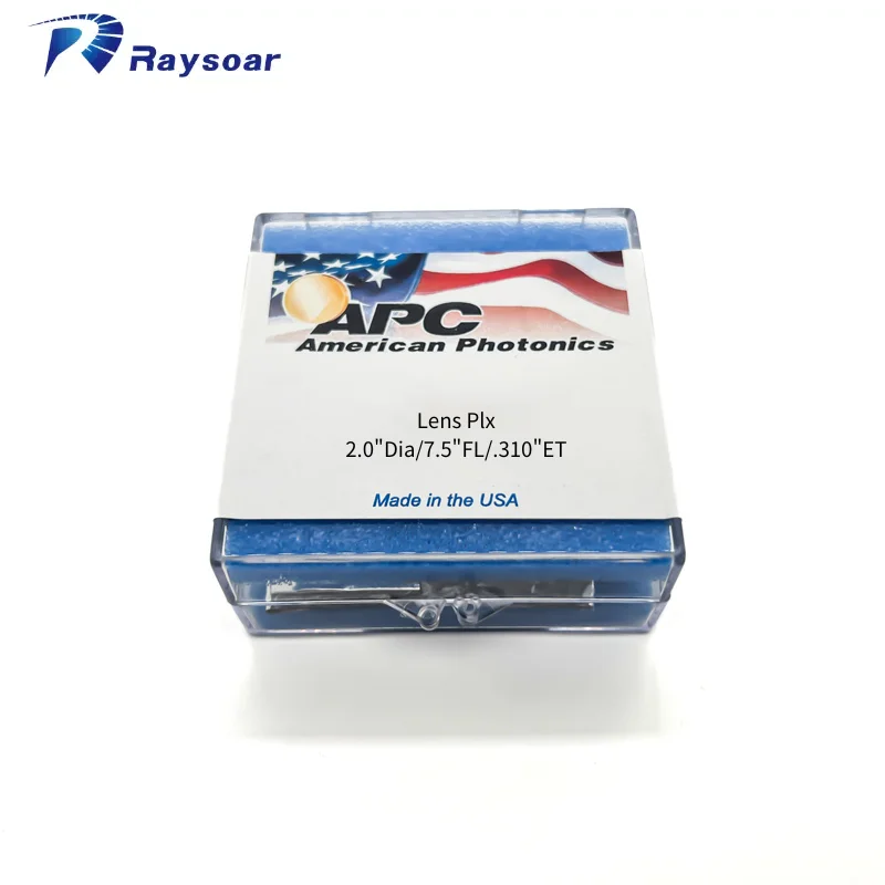 Raysoar Focusing Lens 2.0"DIA/5.0"FL/.310"ET For Mitsubishi W510 W505 Laser Cutting Machine
Raysoar Focusing Lens 2.0"DIA/5.0"FL/.310"ET For Mitsubishi W510 W505 Laser Cutting Machine