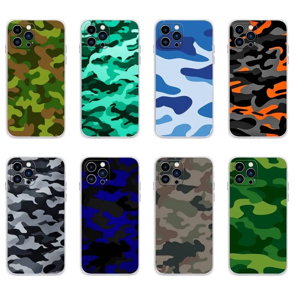 Fashion Camouflage Phone Case For iPhone 16,15,14,13,12,11 Plus,Pro,Max,XR,XS,Plus,E,Mini Transparent Soft Cover
Fashion Camouflage Phone Case For iPhone 16,15,14,13,12,11 Plus,Pro,Max,XR,XS,Plus,E,Mini Transparent Soft Cover