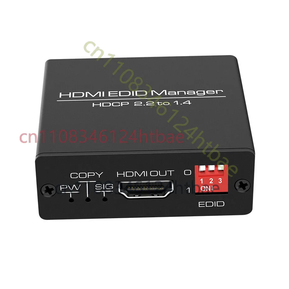Professional HDMI Signal Emulator for 4K 60Hz Resolution EDID Management and HDMI2.0 Conversion
Professional HDMI Signal Emulator for 4K 60Hz Resolution EDID Management and HDMI2.0 Conversion