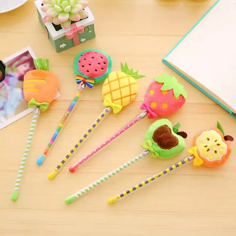 1pcs Creative Cute Fruit Hairball Gel Pen Large-capacity Student Classroom Record Pen Multi-functional Office Signature Pen
1pcs Creative Cute Fruit Hairball Gel Pen Large-capacity Student Classroom Record Pen Multi-functional Office Signature Pen