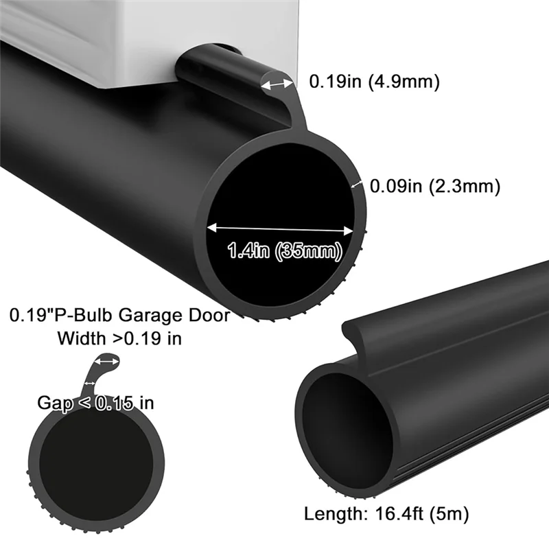 【HOT】Bulb Garage Door Bottom Weatherstripping Garage Door Seals Bottom Rubber Fits Single Track Overhead Door Impact Buffer
【HOT】Bulb Garage Door Bottom Weatherstripping Garage Door Seals Bottom Rubber Fits Single Track Overhead Door Impact Buffer
