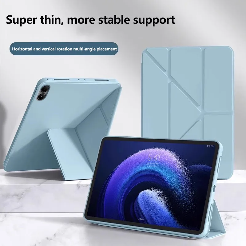 Силиконовый чехол для Redmi Pad Pro 12,1 SE 11 дюймов Pad10.61 SE 8,7 4G Xiaomi Poco Pad 12,1 6 6Pro 5 5Pro 11 дюймов Y-образный складной чехол-подставка
Силиконовый чехол для Redmi Pad Pro 12,1 SE 11 дюймов Pad10.61 SE 8,7 4G Xiaomi Poco Pad 12,1 6 6Pro 5 5Pro 11 дюймов Y-образный складной чехол-подставка