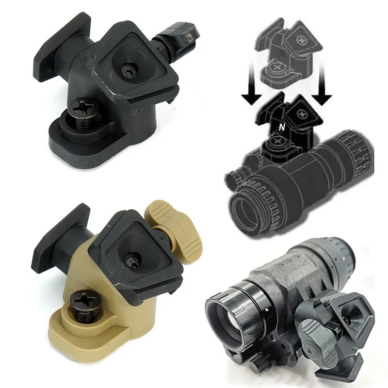 Tactical Helmet Dual Dovetail Adapter Durable Anti-Wobble Nylon J-Arm Replacement For PVS-14/NVG Goggles Waterproof
Tactical Helmet Dual Dovetail Adapter Durable Anti-Wobble Nylon J-Arm Replacement For PVS-14/NVG Goggles Waterproof