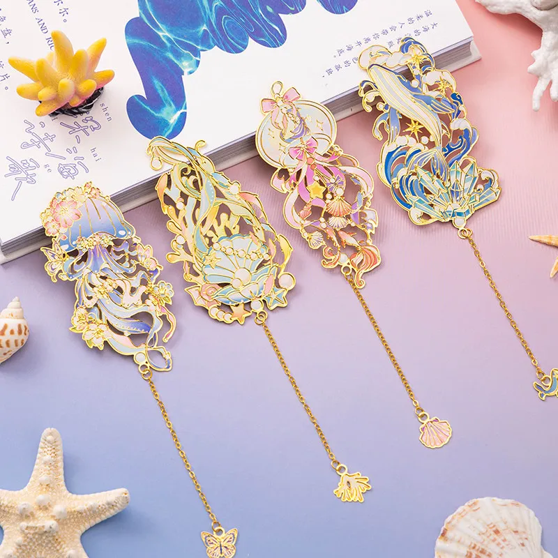 Jellyfish Metal Hollow Bookmark Floral Butterfly High Grade Birthday Gift For Women Graduation Gift Ocean Souvenir Stationery
Jellyfish Metal Hollow Bookmark Floral Butterfly High Grade Birthday Gift For Women Graduation Gift Ocean Souvenir Stationery