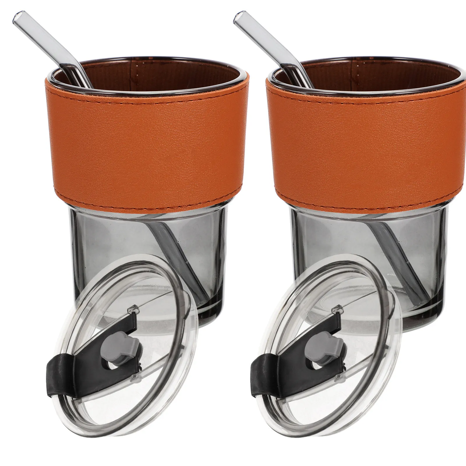 2Pcs Glass Cup Juice Bottle Straw Lid Reusable Milk Coffee Tea Drinking Cup Beverage Bottle Glass Mug Empty Juice Bottles
2Pcs Glass Cup Juice Bottle Straw Lid Reusable Milk Coffee Tea Drinking Cup Beverage Bottle Glass Mug Empty Juice Bottles