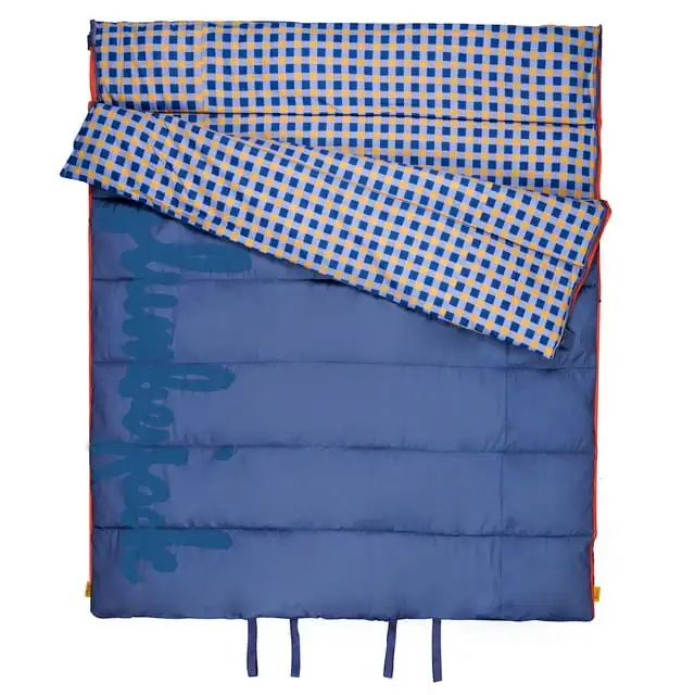 Slumberjack Grand Lake 30-Degree 2 Person Deluxe Sleeping Bag, Blue, 70"X80"
Slumberjack Grand Lake 30-Degree 2 Person Deluxe Sleeping Bag, Blue, 70"X80"